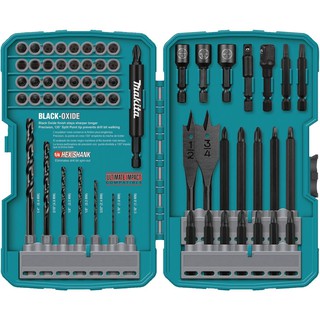 Makita : MKTT-01725* ชุดเครื่องมือช่างดอกไขควง ดอกสว่าน Contractor-Grade Bit Set 70pcs.