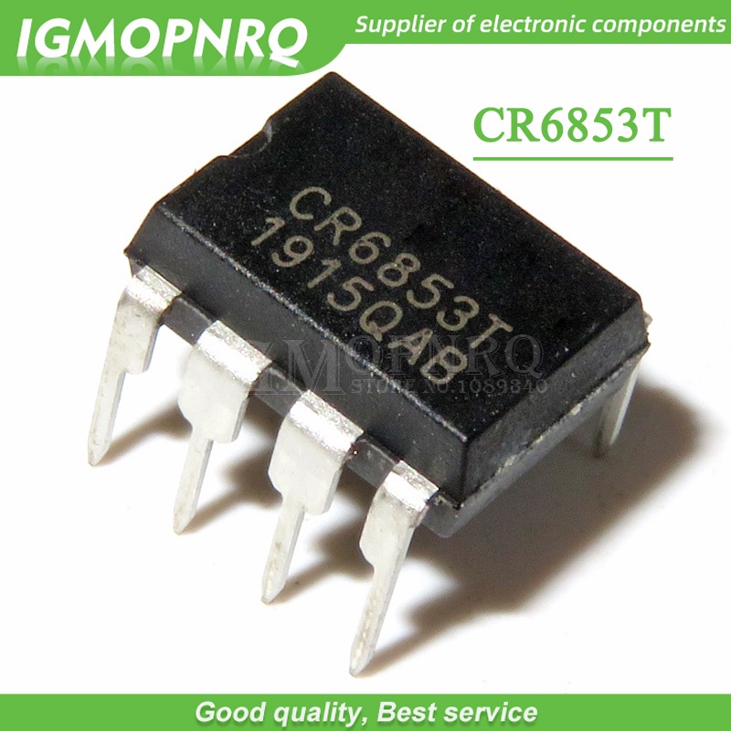 10 ชิ้น/ล็อต CR6853T CR6853 DIP8 ใหม่ต้นฉบับในสต็อก
