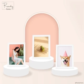 ReadyFrame I กรอบรูปมินิมอล ขนาด5x7นิ้ว ติดผนัง ตั้งโต๊ะ I Modern Minimal Picture Frame Size 5x7Inch
