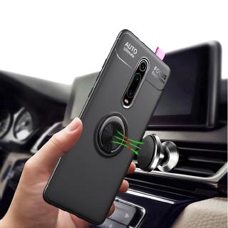 เคสโทรศัพท์ซิลิโคน TPU แบบนิ่ม มีแหวนแม่เหล็ก สําหรับ Xiaomi Mi 9T Pro Mi9T