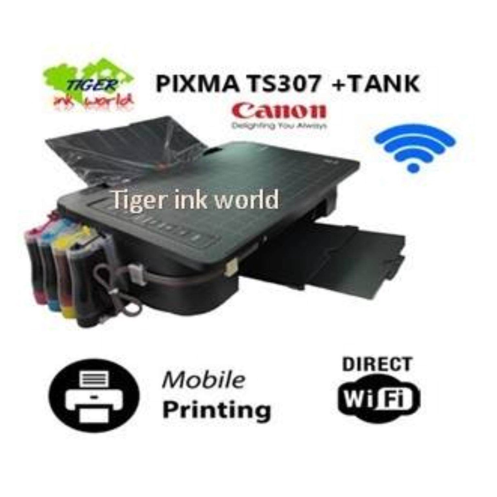 Printer Canon Pixma TS307 +Tank WIFI