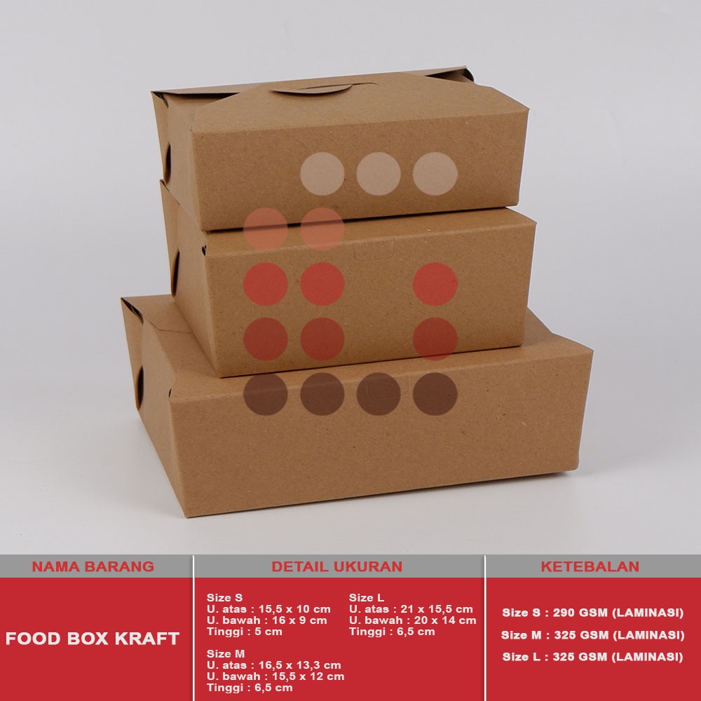 กล่องเก็บอาหาร KRAFT / LUNCH BOX / KRAFT (ASSEMBLE)