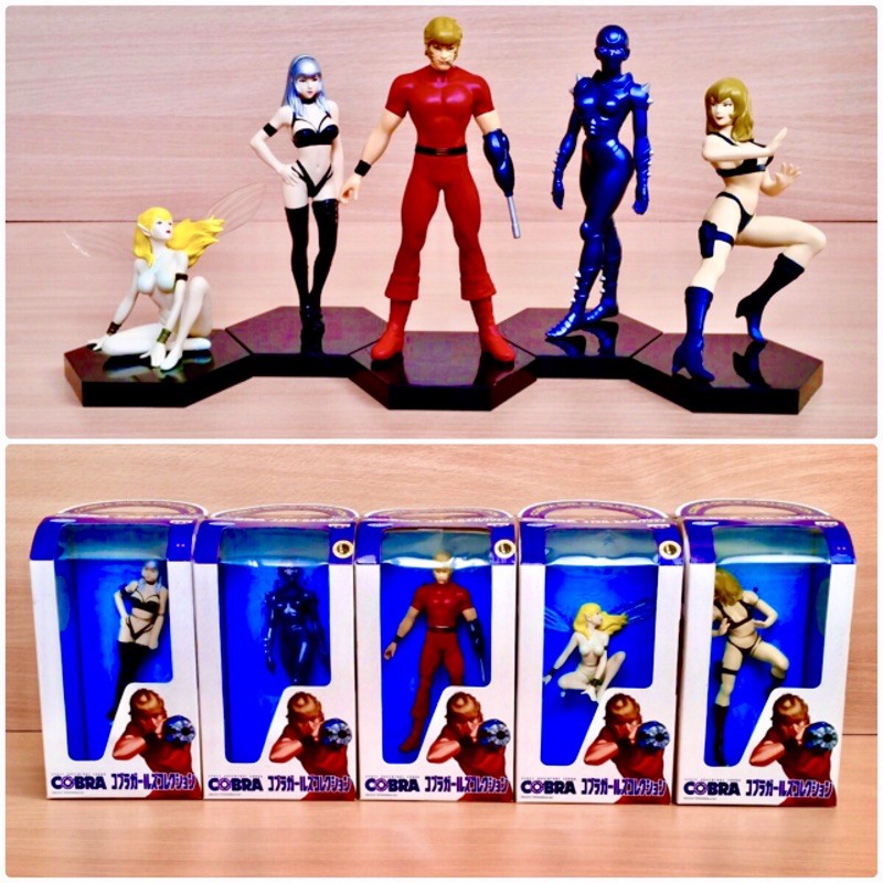 Cobra Girls Collection Figure All 5 types Set SPACE ADVENTURE COBRA GIRLS COLLECTION