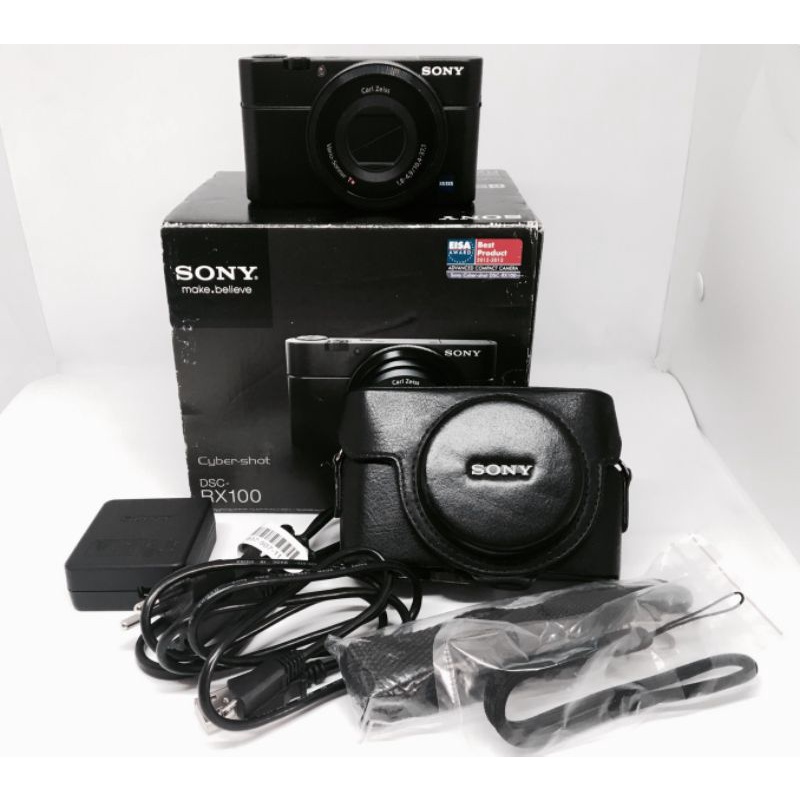 กล้อง Sony DSC-RX100 กล้องมือสอง สภาพสวย อุปกรณ์ครบยกกล่อง พร้อมกระเป๋ากล้อง