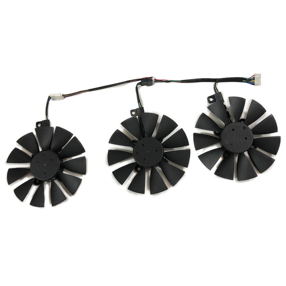 86 มม.(90 มม.) PLD09210S12HH ROG-STROX-RX 580/VEGA64/480 GPU Cooler พัดลมสําหรับ ASUS RX580 RX480/VE