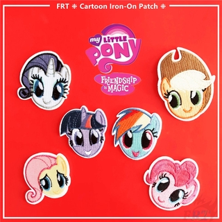 My Little Pony : แผ่นแพทช์ปักลายสําหรับตกแต่งเสื้อผ้า 1 ชิ้น