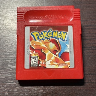 ตลับแท้ Pokemon Red (US) GB