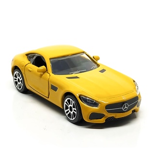 Majorette Mercedes Benz AMG GT - Yellow Color /Wheels D5S /scale 1/60 (3 inches) no Package