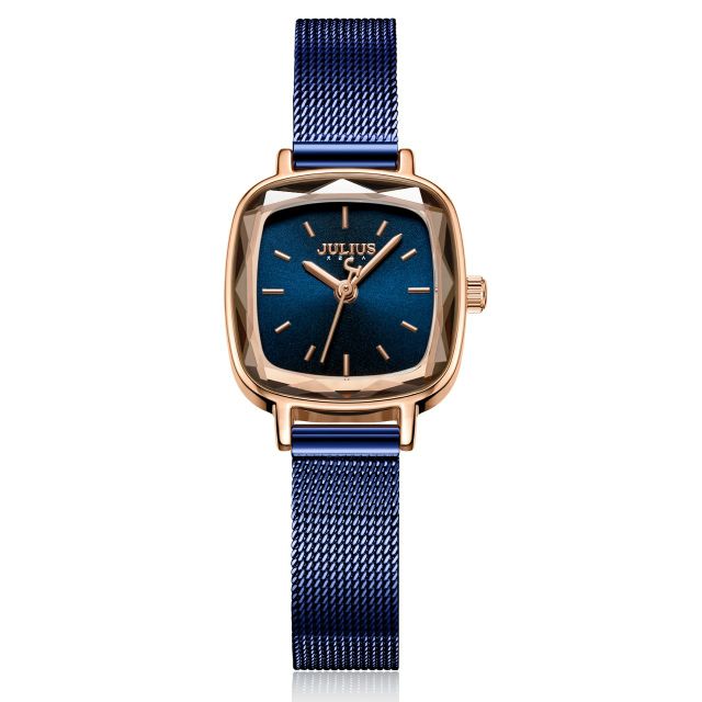 Julius นาฬิกาแฟชั่นเกาหลีของแท้ 💯% ประกันศูนย์ไทย นาฬิกาข้อมือผู้หญิง สายสแตนเลส รุ่น Ja-1148