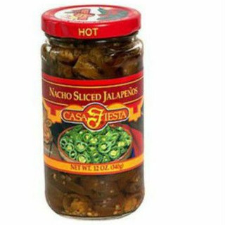 🔥*พร้อมส่ง*🔥 Casa Fiesta  Nacho Sliced Jalapenos 340gคุณภาพระดับพรีเมี่ยม