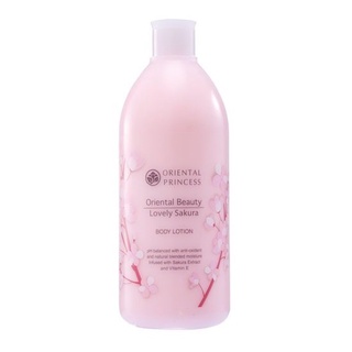 Oriental Beauty Lovely Sakura Body Lotion, , โลชั่นผิวกาย Oriental Princess 400ml.