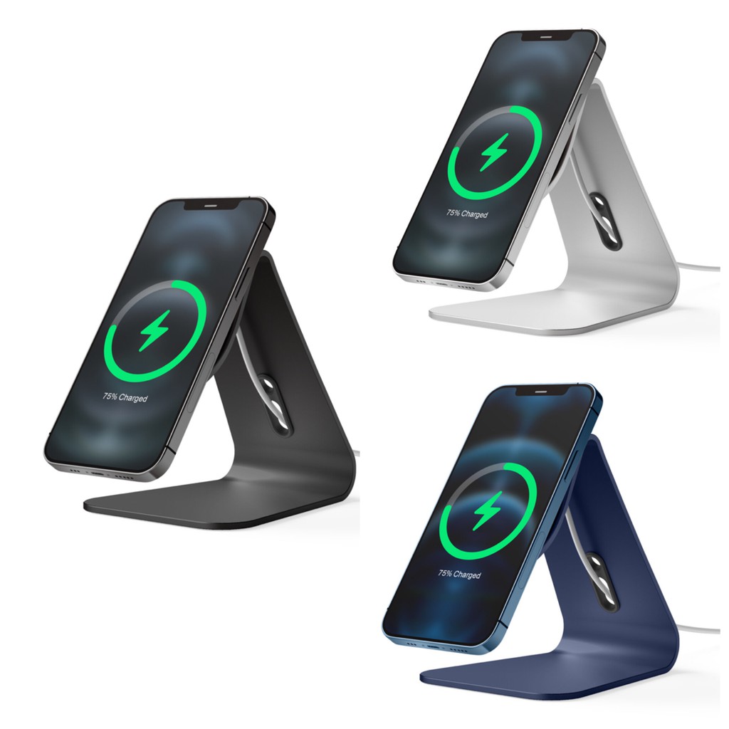 elago MS4 Aluminum Charging Stand for MagSafe (แท่นชาร์จสำหรับ MagSafe) ไม่รวม MagSafe