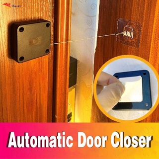 Punch-free Automatic Sensor Door Closer Automatically Close for All Doors ที่ปิดประตูอัตโนมัติ