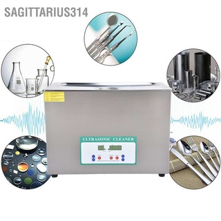 Sagittarius314 เครื่องทําความสะอาดอัลตราโซนิก 30 ลิตร 600W ขนาดใหญ่ Dk‐1030Htd