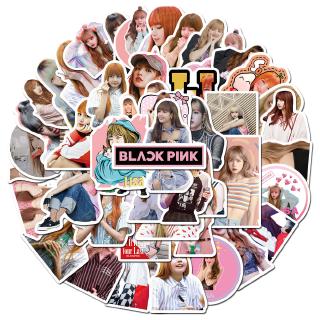 สติ๊กเกอร์ Blackpink Member Thai Female Singer Lisa สําหรับตกแต่ง 50 ชิ้น