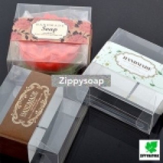กล่องใส่สบู่ จัตุรัส 6.7*6.7*3.1 100ชิ้น 004006