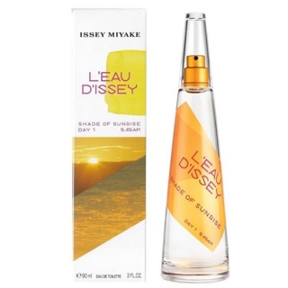 Issey Miyake LEAU DIssey Shade Of Sunrise Day1 5.45 AM. EDT 90ml.