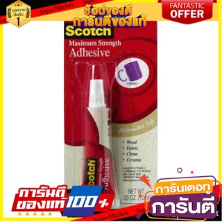 กาวอเนกประสงค์ SCOTCH 0.33 ออนซ์ สีขาว กาวเอนกประสงค์ MULTIPURPOSE ADHESIVE SCOTCH 0.33OZ WHITE