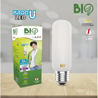 หลอดไฟ หลอด U LED T-38 9W Daylight แสงขาว