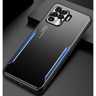 เคสโทรศัพท์โลหะกันกระแทกเนื้อแมทสําหรับ Oppo A94