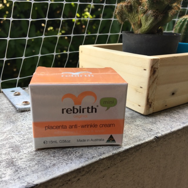 Rebirth Placenta Anti-Wrinkle Cream With Vitamin E 1000iu & Lanolin 15ml
