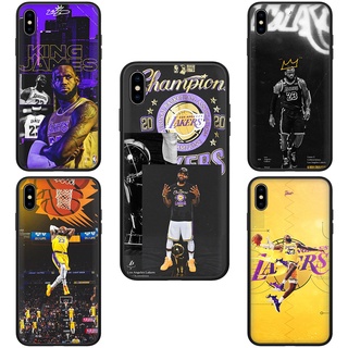 เคสซิลิโคนนิ่ม ลาย LeBron James 23 Lakers FC72 สําหรับ iphone 11 12 13 Pro Max Mini