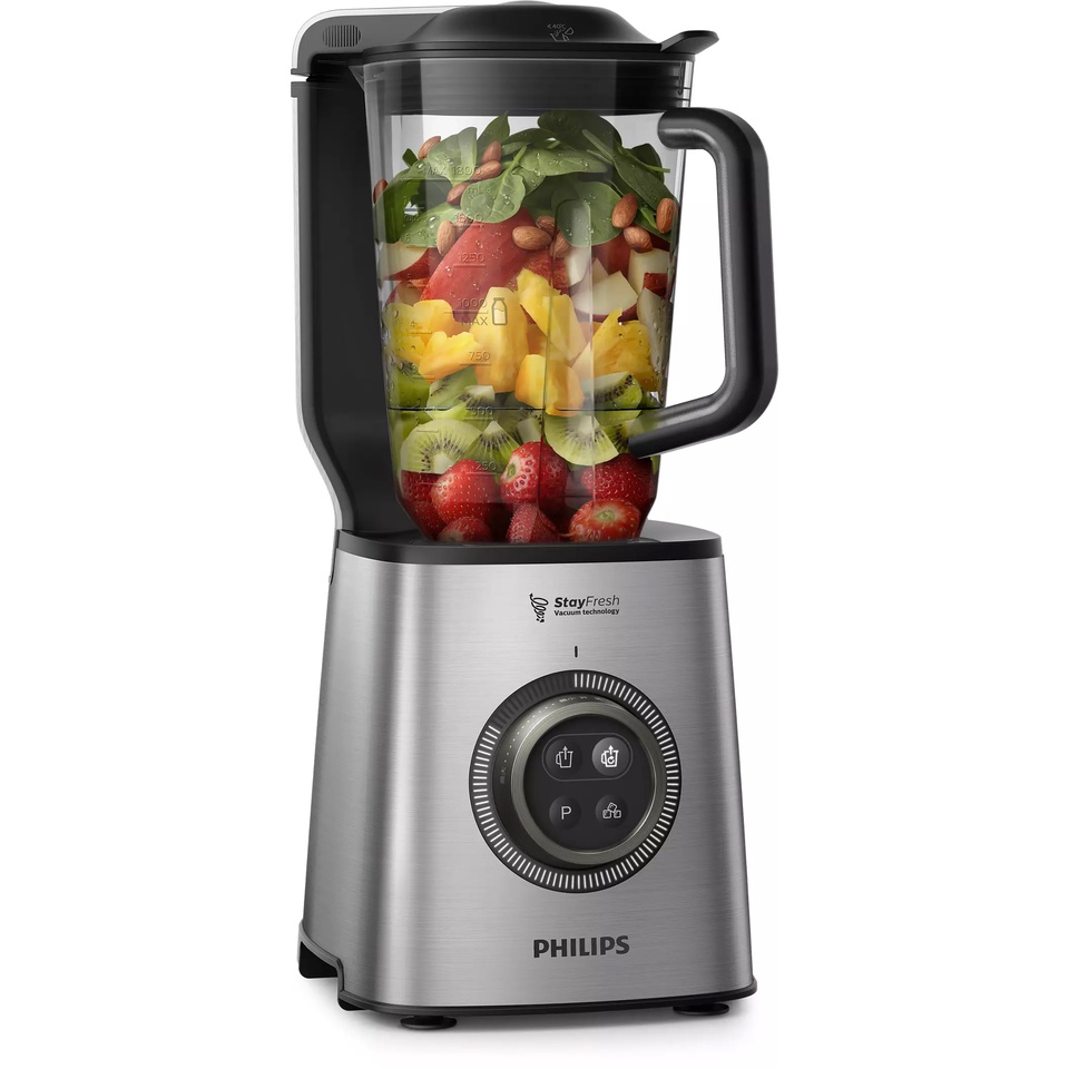 Philips Vacuum Blender เครื่องปั่นความเร็วสูงระบบสุญญากาศ ความจุ 2.2 ลิต รุ่น HR3752/00 รับประกันศูน