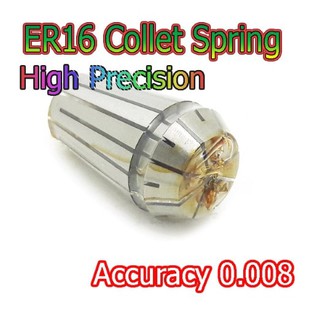 High Precision ER16 Collet Spring Accuracy 0.008