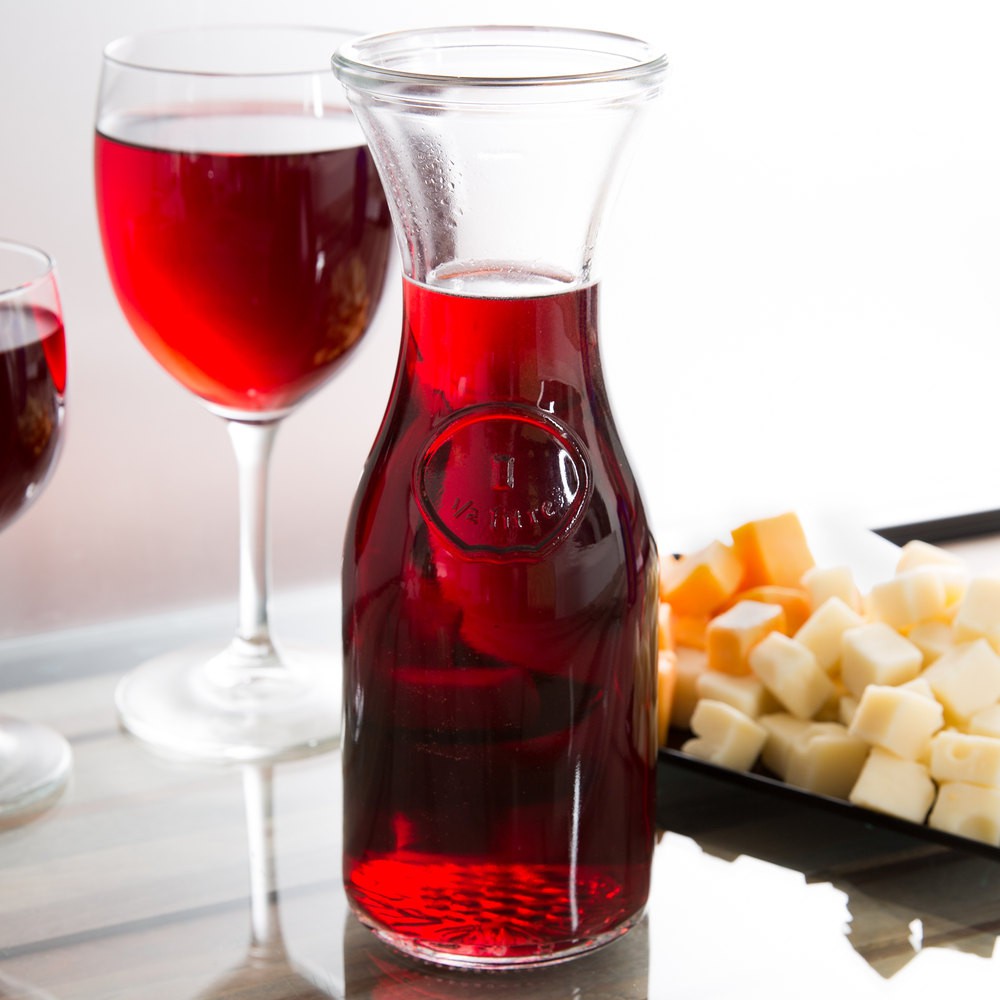 USA Libbey ขวดไวน์ น้ำเปล่า น้ำผลไม้ 1/2 ลิตร Wine Decanter 0.5 Liter