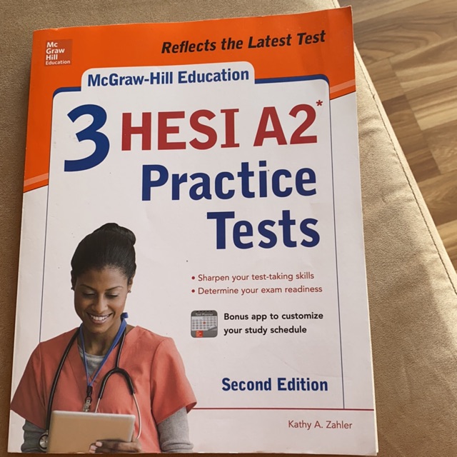 McGraw-Hill Education 3Hesi A2 practice tests