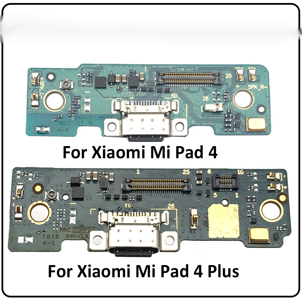 ใหม่ บอร์ดเชื่อมต่อไมโครโฟน พอร์ตชาร์จ USB สําหรับ Xiaomi Mi Pad 4 Plus Xiaomi Mi Pad4 Plus