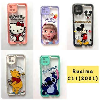 🌻New🌻เคสงานประกบลายการ์ตูน สำหรับ Realme C11(2021),C3,C35,C21,C21Y,C25Y,Realme 5,5i,5c,6i สินค้าพร้อมส่งจากไทย 🇹🇭