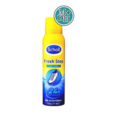 SCHOLL SHOE SPRAY 150 ML. สเปรย์ระงับกลิ่นรองเท้า (10609)