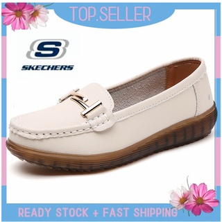 [พร้อมส่ง] *Skechers__go Walk Arch Fit รองเท้าแตะโลฟเฟอร์ ส้นแบน แบบสวม สําหรับผู้หญิง ผู้ชาย