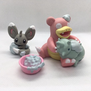เซ็ตฟิกเกอร์ โมเดล โปเกมอน ของแท้ สูง 0.5 - 2.1นิ้ว   Pokemon Minna de Awa Awa Mascot  Takara Tomy -ARTS