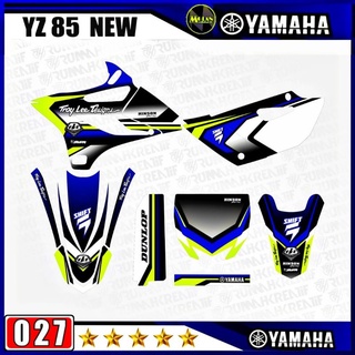 สติกเกอร์รูปลอก Fullbody Variation Yz85 NEW Decal Cross Trail Grasstrack GTX Yz85 NEW Decal Cross Trail Duck Standard GTX Model Yz85 New10