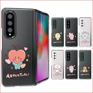 🇰🇷 【Z Fold 4 / 3 Korean Phone Case 】 Samsung Galaxy BT21 Polycarbonate Slim Hand Made From Korea KK Story