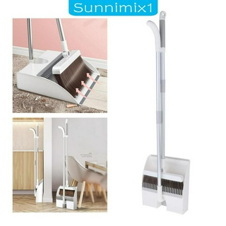 [SUNNIMIX1] Magnetic Broom and Dust Pan Combo Cleans for Kitchen Room Office Brush Kits