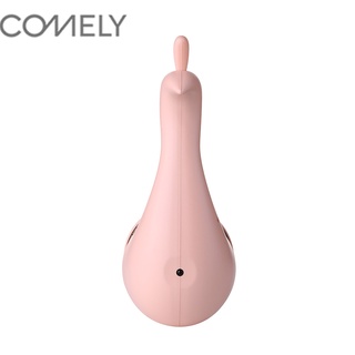 COMELY นกยูงสร้างสรรค์เปิดหน้าจอโปรเจคเตอร์โคมไฟป้องกันดวงตาที่มีสีสันโคมไฟกลางคืนชาร์จโคมไฟติดผนังในร่มการควบคุมระยะไกลโคมไฟตกแต่ง