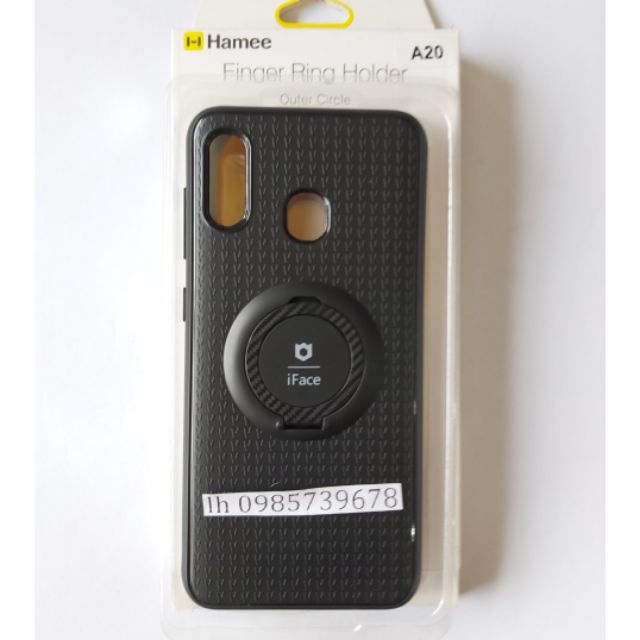 เคสยืดหยุ่น Samsung galaxy A20 iFace (3in1) พร้อมที่ยึด iring (สินค้าคลาส 1