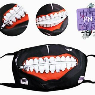 ส่งฟรี พร้อมส่ง ผ้าปิดปาก โตเกียวกูล คาเนกิ เคน Kaneki Ken Tokyo Ghoul Cosplay