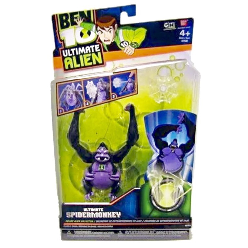 Ben 10 Ultimate Alien Series 3 Inch Tall Figure Ultimate SPIDERMONKEY  #เบนเทน