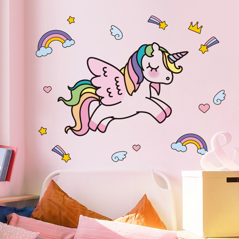 Wallpaper Unicorn Hitam Putih - Moa Gambar