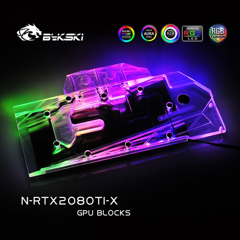 Bykski N-RTX2080TI-X Reference Edition GPU Water Block ( RTX2080TI )