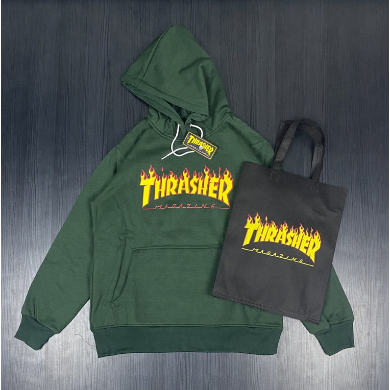 TRASHER เสื้อกันหนาวมีฮู้ด SWETER