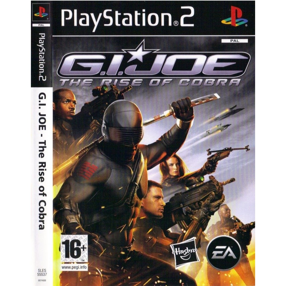 แผ่นเกมส์ G.I. JOE – THE RISE OF COBRA PS2 Playstation2 คุณภาพสูง ราคาถูก