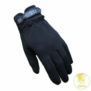 A687 รุ่น 5.11 ไบค์เกอร์ ถุงมือมอเตอร์ไซค์ Non-slip gloves