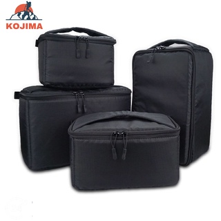 KOJIMA Waterproof DSLR Camera storage bag เลนส์ขนาดใหญ่กระเป๋ากล้องใส่พกพา Partition สำหรับ marshall กระเป๋ามาร์แชล