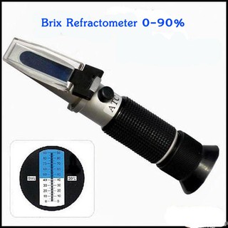 AMAZZ - เครื่องวัดความหวาน 0-90% Brix Refractometer