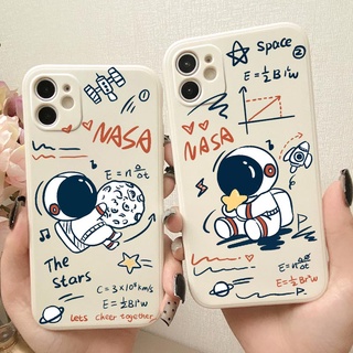 เคสโทรศัพท์ ซิลิโคนนิ่ม กันกระแทก ลายนักบินอวกาศ สําหรับ Huawei Nova 7 7i 7SE 8 8i 9 9SE